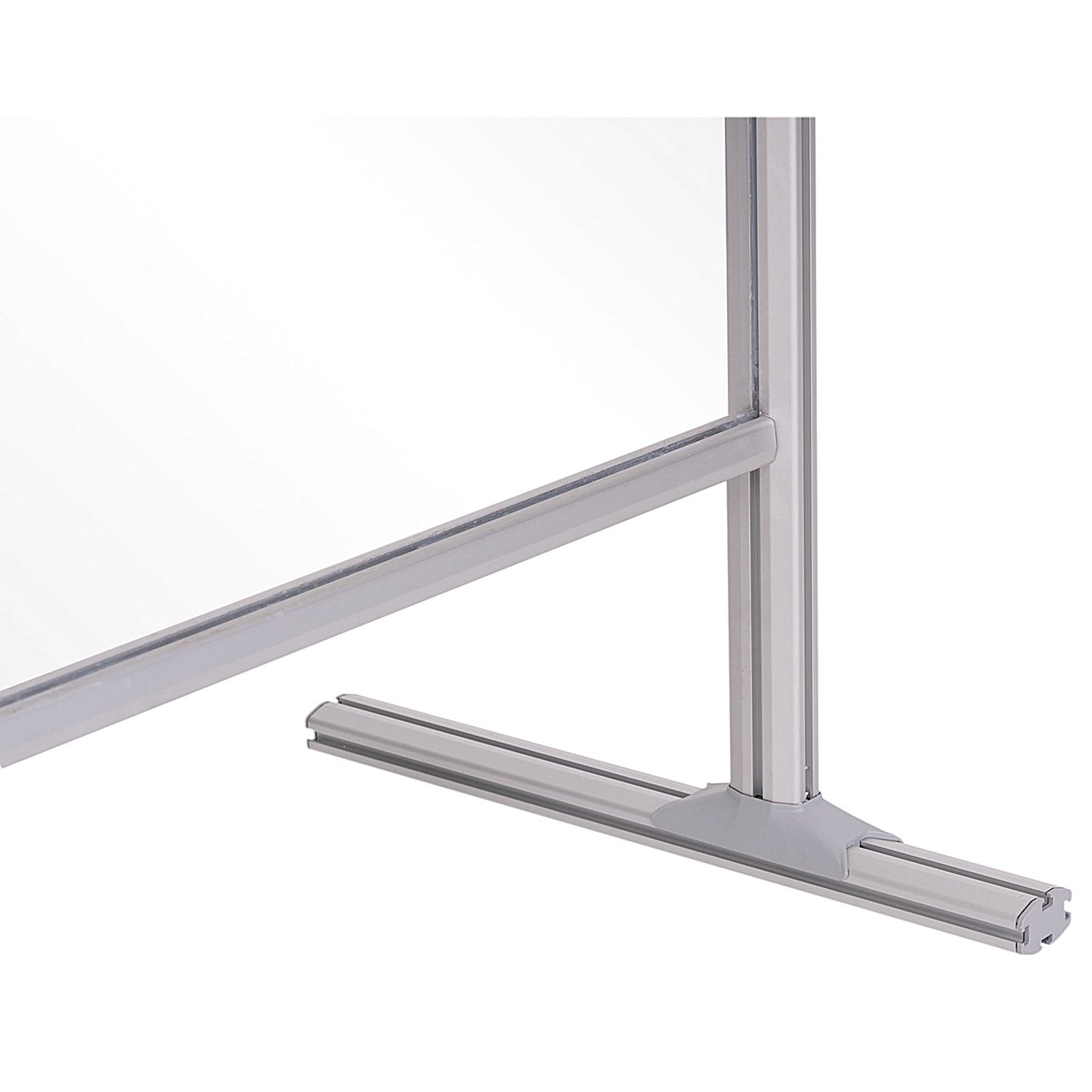 Bi-Office B Desk Glass Protection Screen, 650x850mm