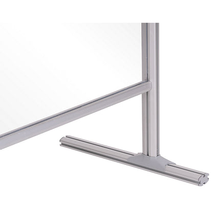 Bi-Office B Desk Glass Protection Screen, 650x850mm