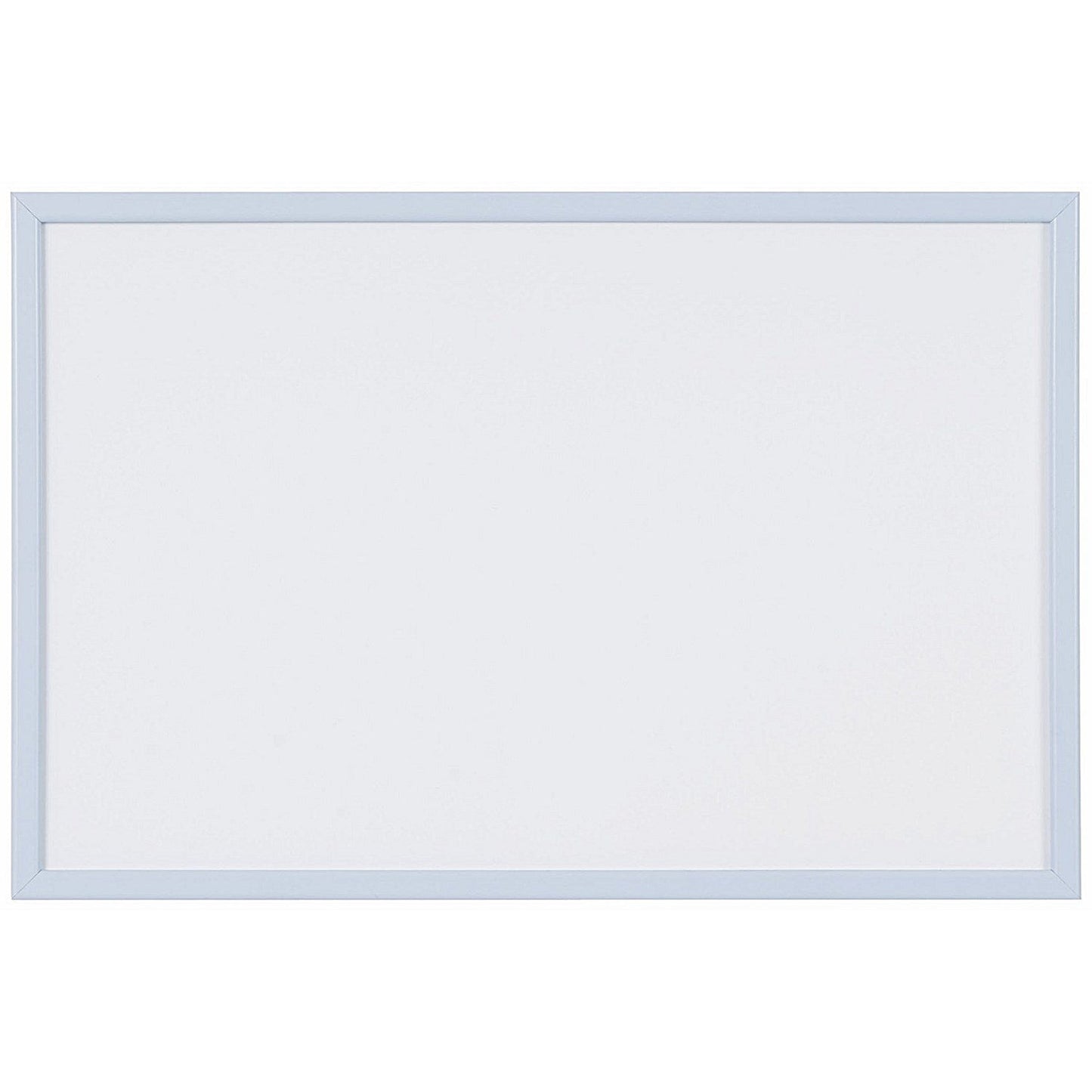Bi-Office Pastel Non-Magnetic Whiteboard, Blue Frame, 600x400mm Easy2Order : BQ03198