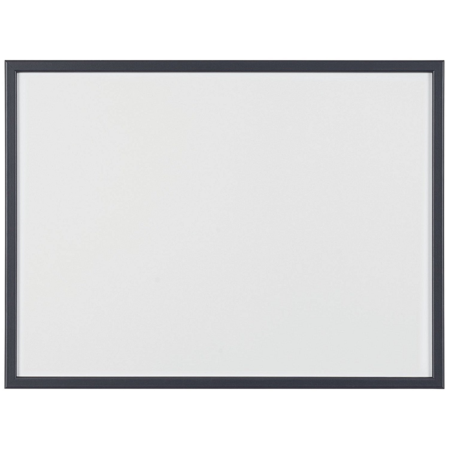 Bi-Office Basic Non-Magnetic Whiteboard, Black Frame, 600x450mm Easy2Order : BQ03461