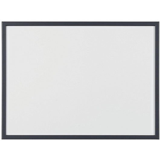 Bi-Office Basic Non-Magnetic Whiteboard, Black Frame, 600x450mm Easy2Order : BQ03461