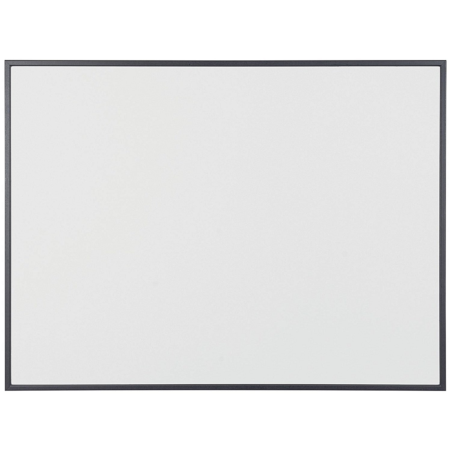 Bi-Office Basic Non-Magnetic Whiteboard, Black Frame, 1200x900mm Easy2Order : BQ03469