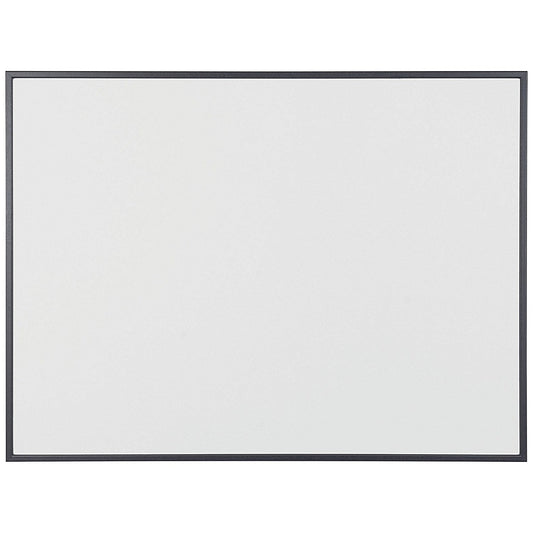 Bi-Office Basic Non-Magnetic Whiteboard, Black Frame, 1200x900mm Easy2Order : BQ03469