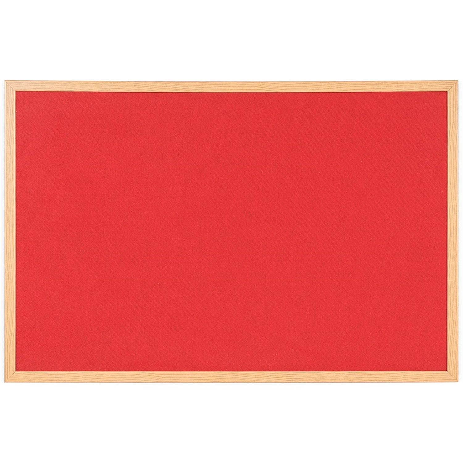 Bi-Office Earth Executive Felt Noticeboard, Oak MDF Frame, 900x600mm, Blue Easy2Order : BQ04104