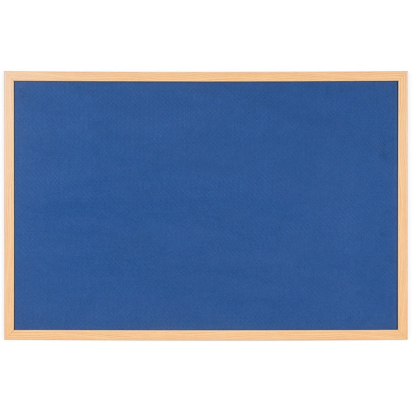 Bi-Office Earth Executive Felt Noticeboard, Oak MDF Frame, 600x450mm, Blue Easy2Order : BQ04121