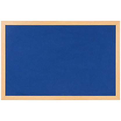 Bi-Office Earth Felt Notice Board, 900x600mm, Blue