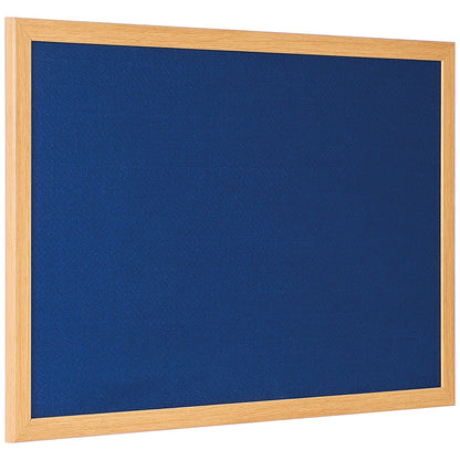Bi-Office Earth Felt Notice Board, 900x600mm, Blue