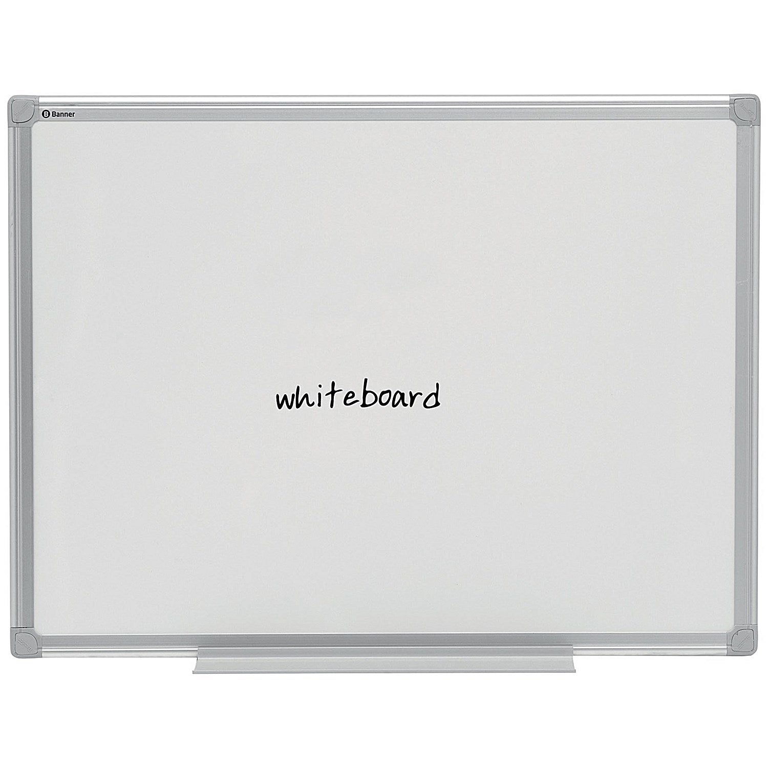 Bi-Office Maya Non-Magnetic Drywipe Whiteboard 600x450mm Easy2Order : BQ04665