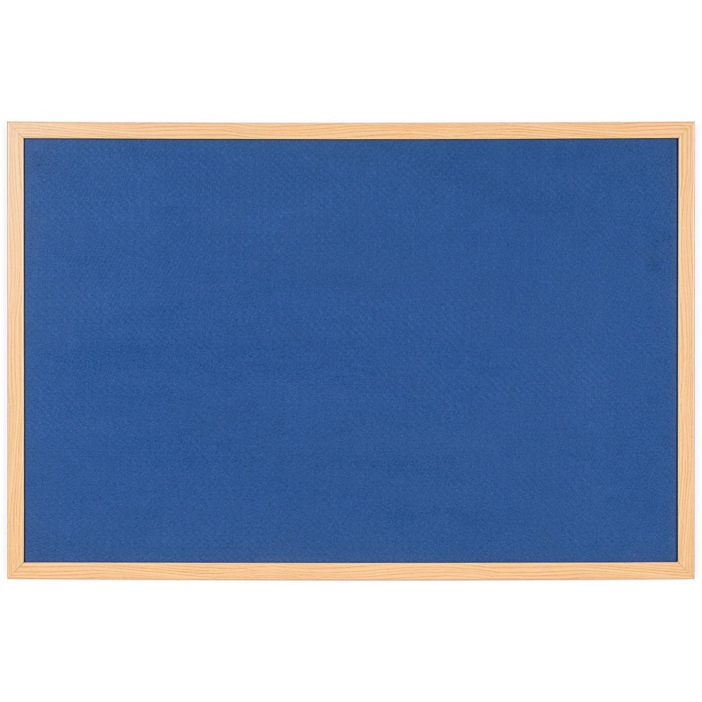 Bi-Office Earth Executive Felt Noticeboard, Oak MDF Frame, 1800x1200mm, Blue Easy2Order : BQ04832