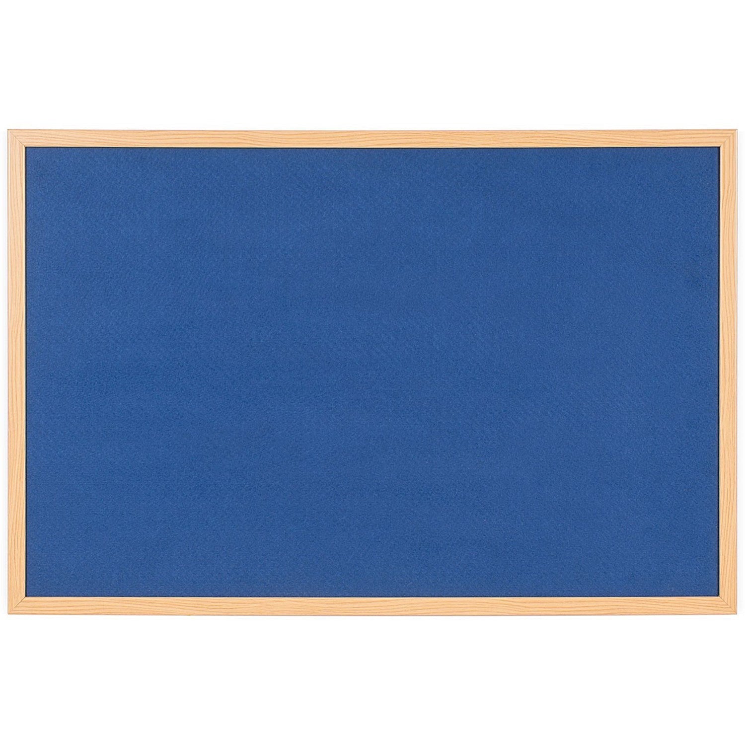 Bi-Office Earth Executive Felt Noticeboard, Oak MDF Frame, 1800x1200mm, Blue Easy2Order : BQ04832