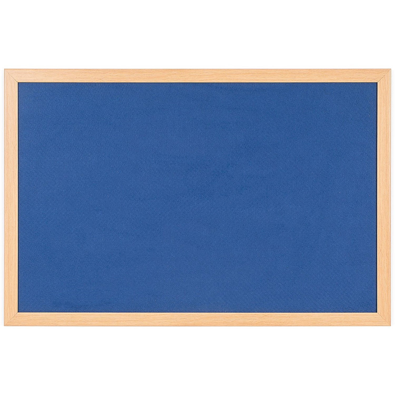 Bi-Office Earth Prime Felt Noticeboard, Oak MDF Frame, 2400x1200mm, Blue Easy2Order : BQ04864