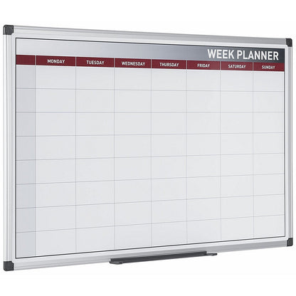 Bi-Office Maya Magnetic Week Planner, 600x450mm
