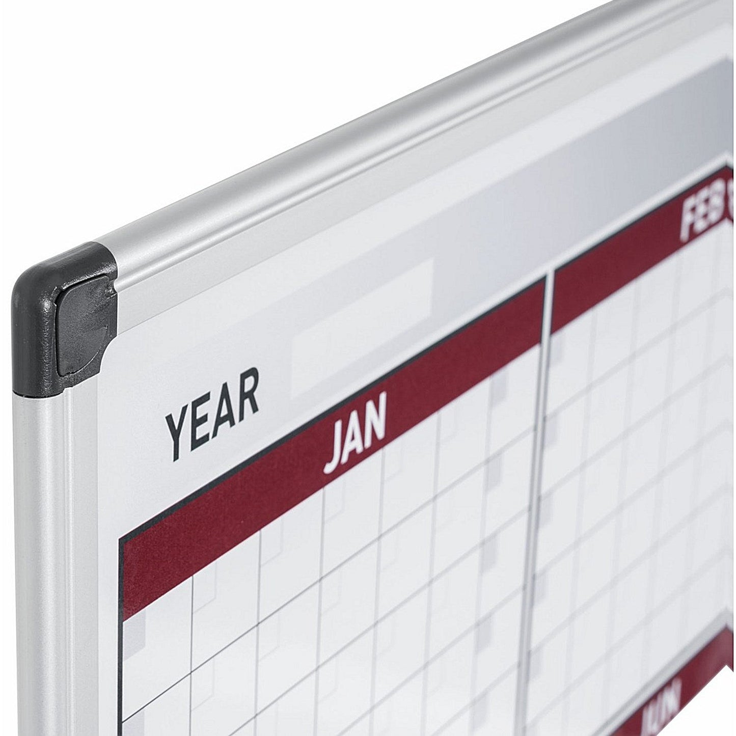 Bi-Office Maya 12 Month Magnetic Annual Planner, 900x600mm