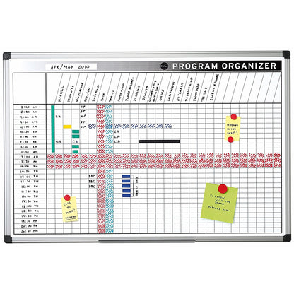 Bi-Office Maya Magnetic Program Organizer, 600x450mm Easy2Order : BQ07747