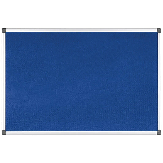 Bi-Office Maya Felt Noticeboard 2400x1200mm Blue Easy2Order : BQ08478
