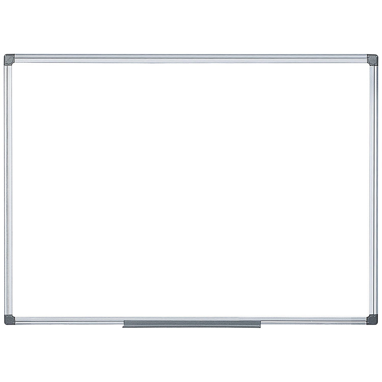 Bi-Office Slim Display System Double-Sided Magnetic Whiteboard, 1200x900mm Easy2Order : BQ10387