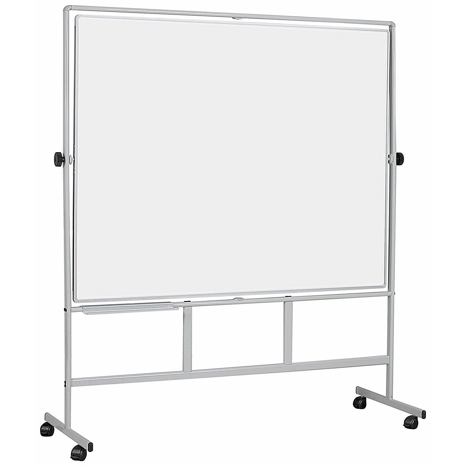 Bi-Office Revolver Plus Mobile Non-Magnetic Whiteboard, 1200x900mm Easy2Order : BQ10605