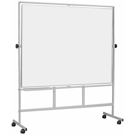 Bi-Office Revolver Plus Mobile Non-Magnetic Whiteboard, 1200x900mm Easy2Order : BQ10605