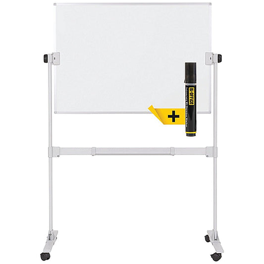 Bi-Office Ayda Ceramic Mobile Revolver Board 106.5x75 Easy2Order : BQ10725