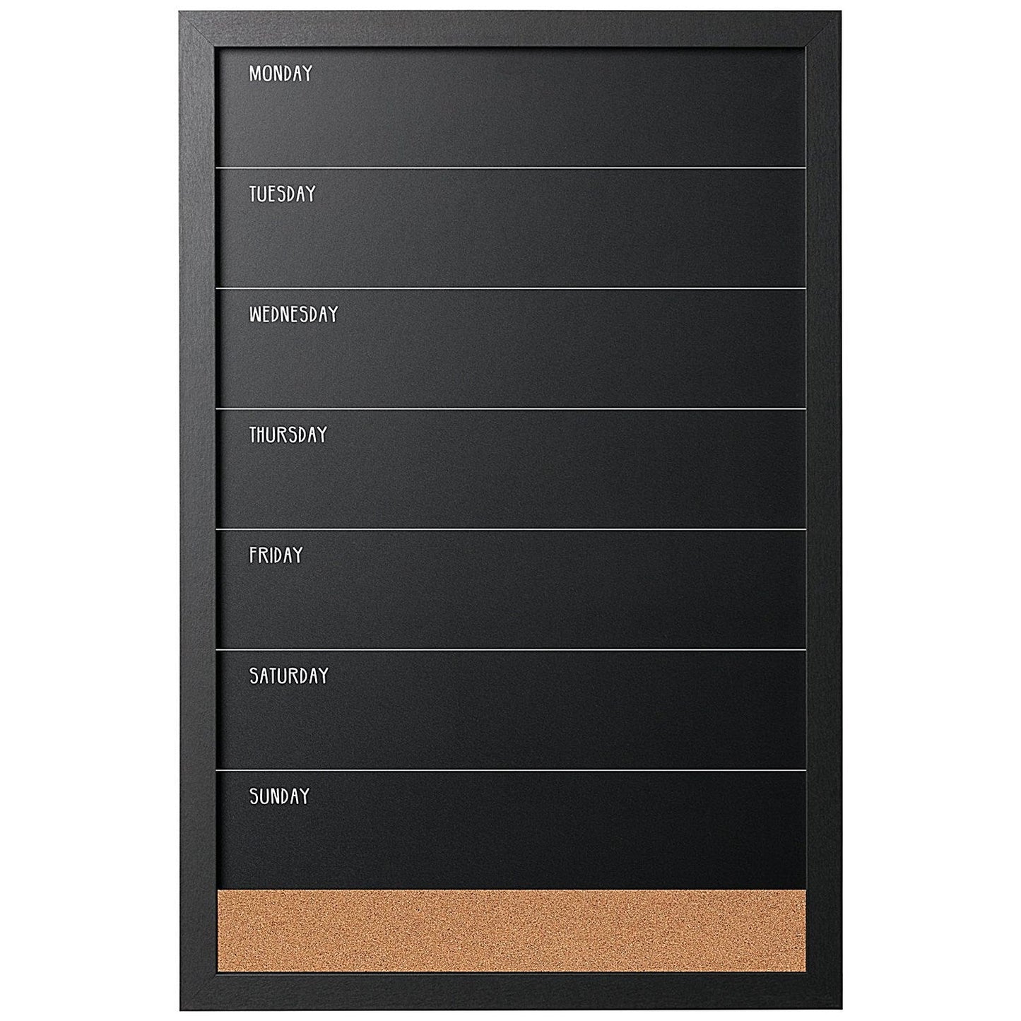 Bi-Office Black/White Message Boards, Black Frame, Pack of 3 Easy2Order : BQ10914