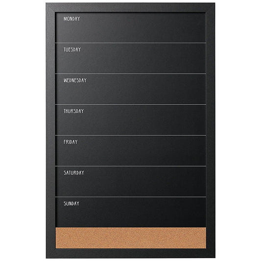 Bi-Office Black/White Message Boards, Black Frame, Pack of 3 Easy2Order : BQ10914