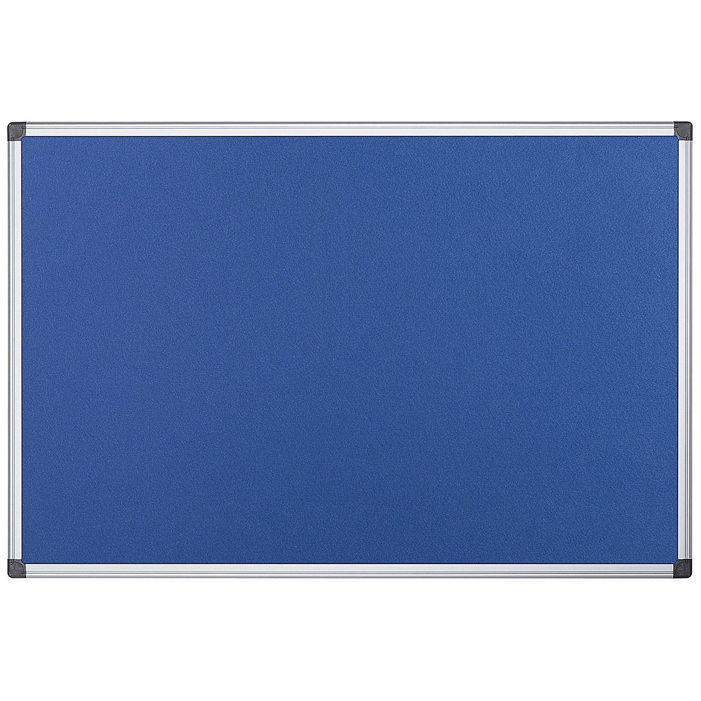 Bi-Office Fire Retardant Notice Board, 900x600mm, Blue