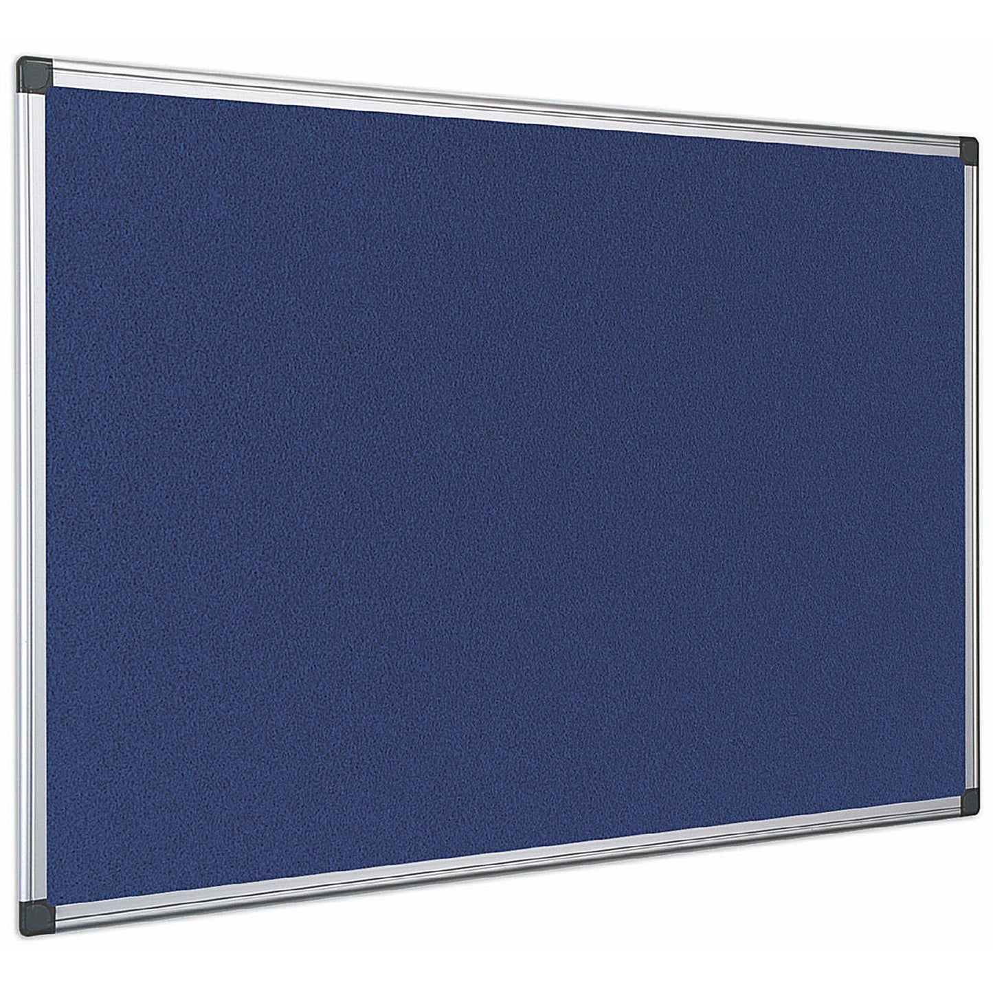 Bi-Office Fire Retardant Notice Board, 1200x900mm, Blue