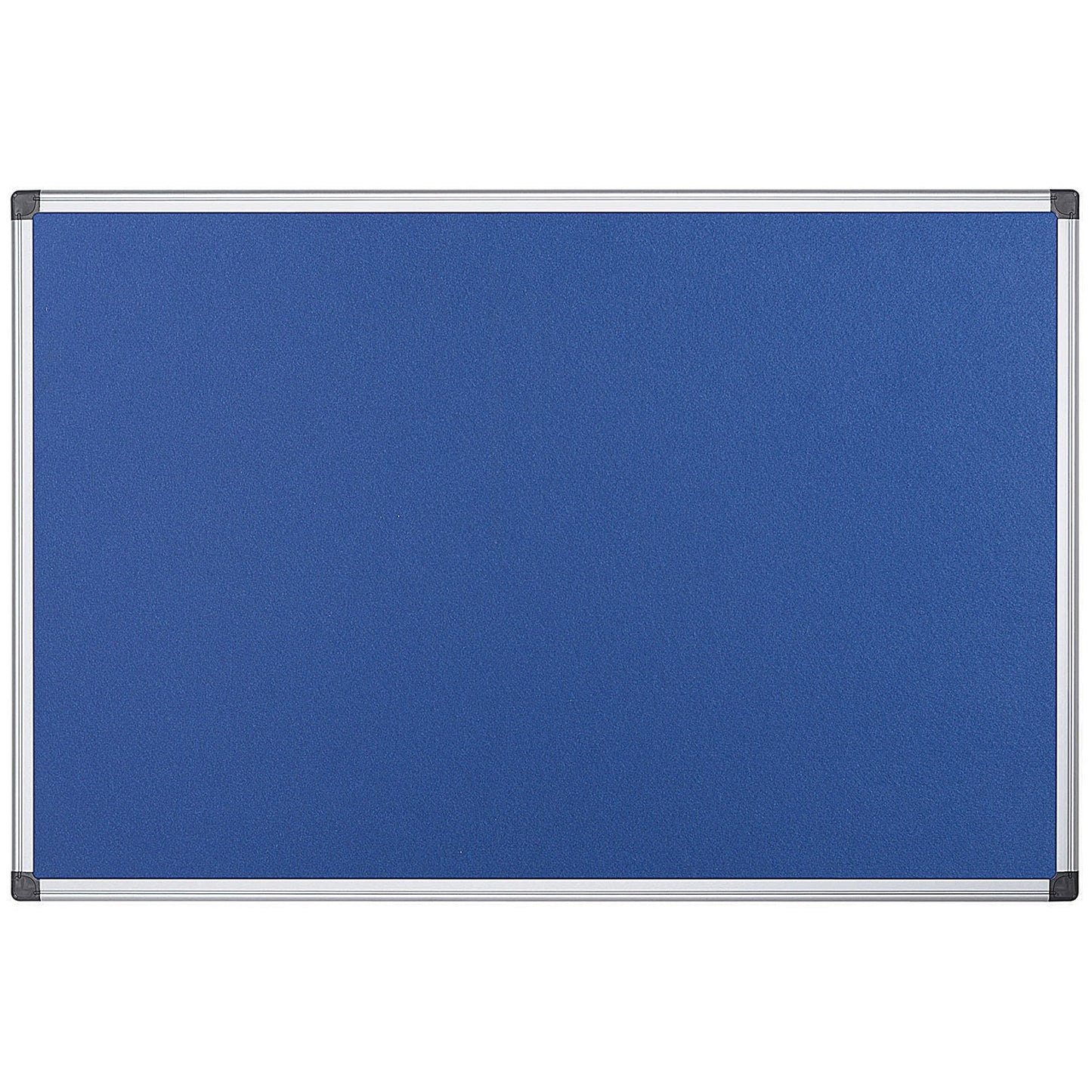 Bi-Office Fire Retardant Notice Board, 1800x1200mm, Blue