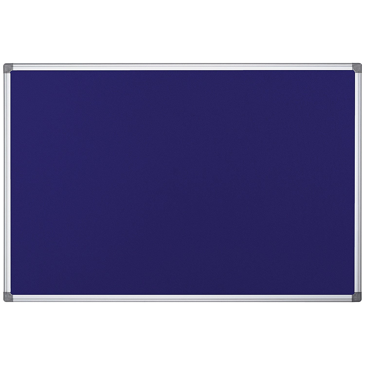 Bi-Office Maya Fire Retardant Noticeboard, Aluminium Frame, 1500x1200mm, Blue Easy2Order : BQ11011