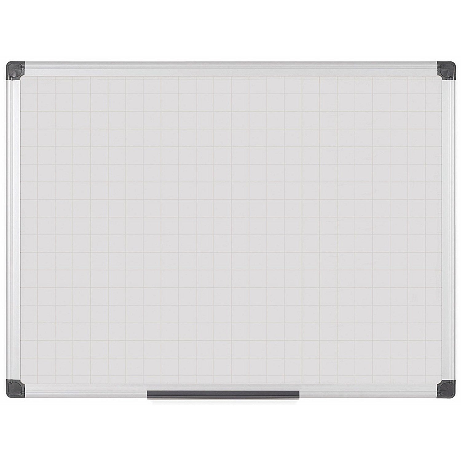 Bi-Office Maya Gridded Magnetic Whiteboard, 2400x1200mm Easy2Order : BQ11214