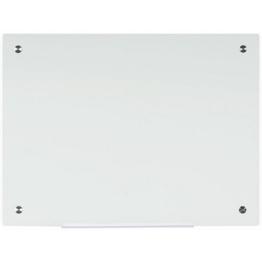 Bi-Office River Magnetic Glass Board, 900x600mm, White Easy2Order : BQ11348