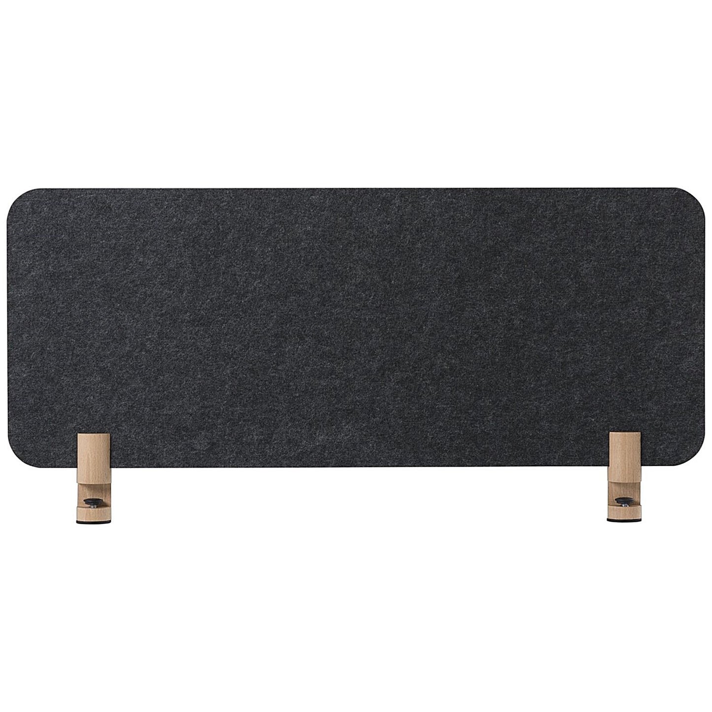 Archyi Desk Sculpo Desk Screen, 1000x400mm, Dark Grey