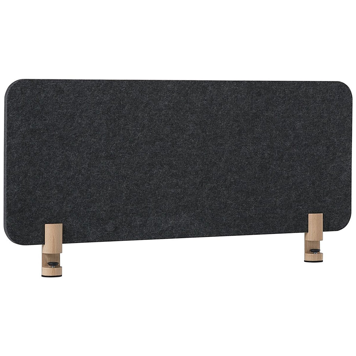Archyi Desk Sculpo Desk Screen, 1000x400mm, Dark Grey