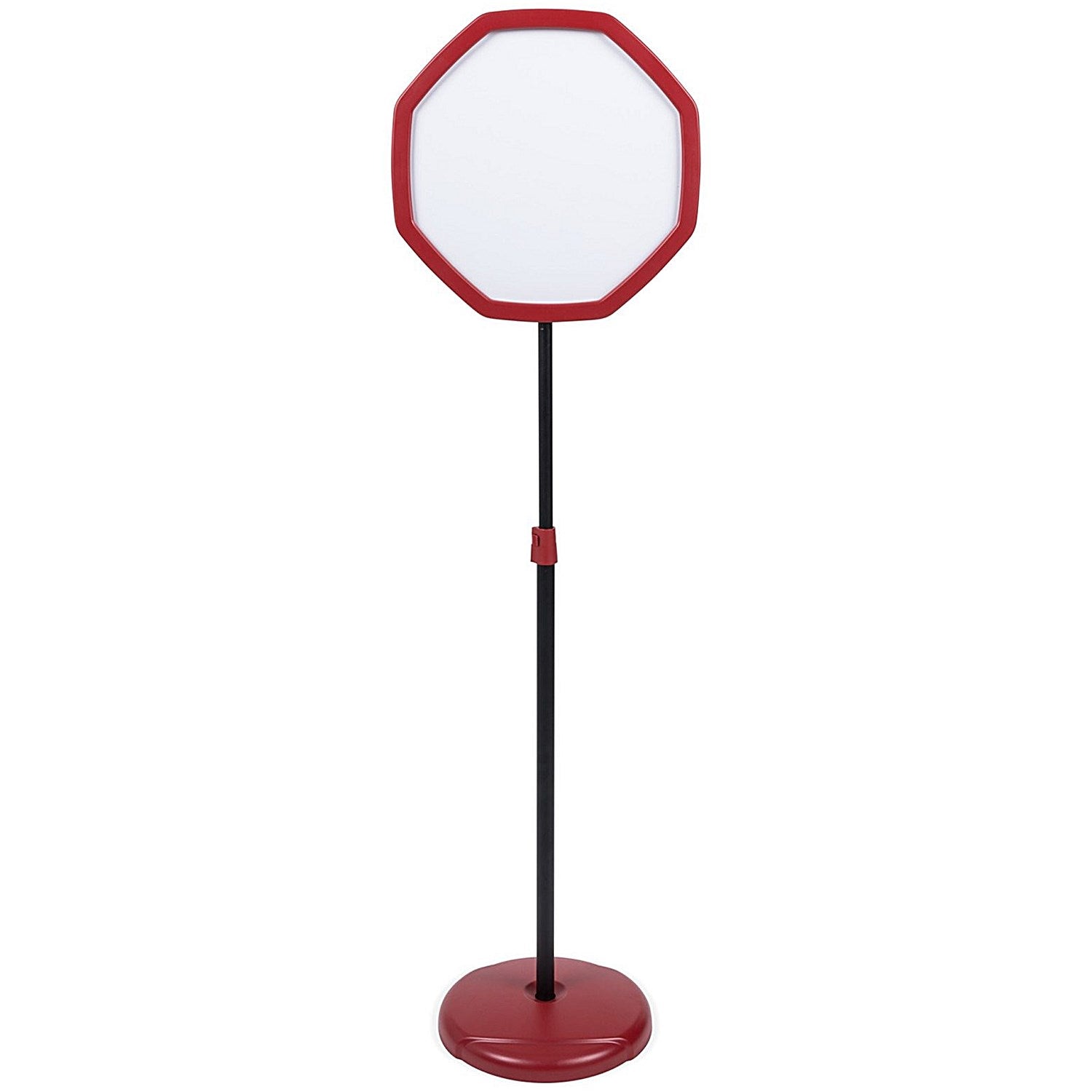Bi-Office Octagonal Magnetic Drywipe Floor Sign, Red Easy2Order : BQ17910