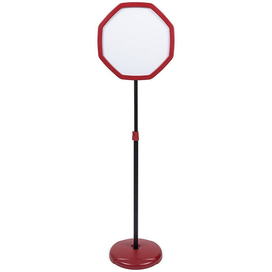 Bi-Office Octagonal Magnetic Drywipe Floor Sign, Red Easy2Order : BQ17910