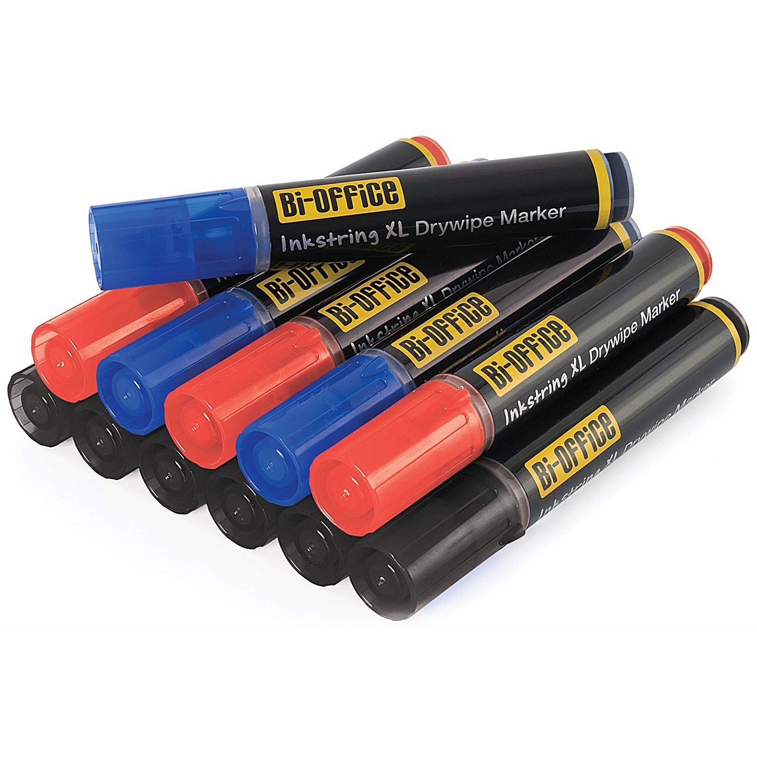 Bi-Office Drywipe Markers, Assorted Colours, Pack of 12 Easy2Order : BQ29993