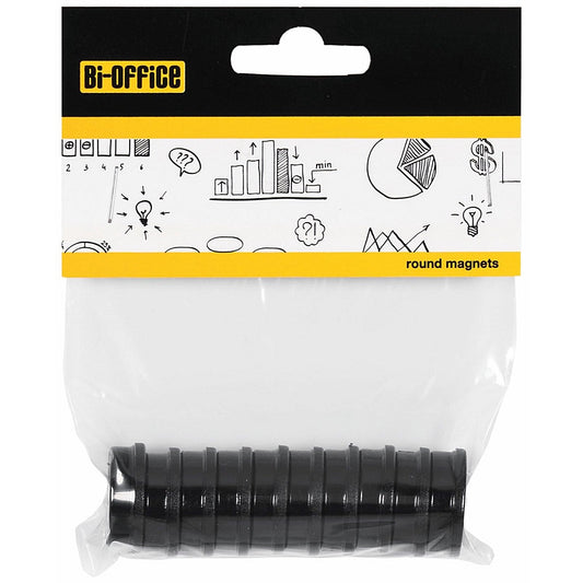 Bi-Office Round Magnets 25mm Blue Pack of 10 Easy2Order : BQ30144