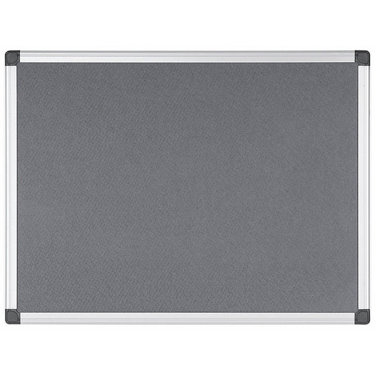 Bi-Office New Generation A9 Felt Noticeboard, 600x450mm, Grey Easy2Order : BQ35242