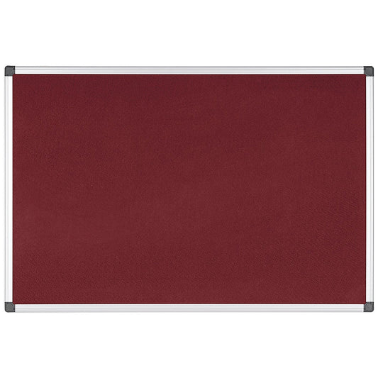Bi-Office Noticeboard 600x900mm Burgundy Easy2Order : BQ35333