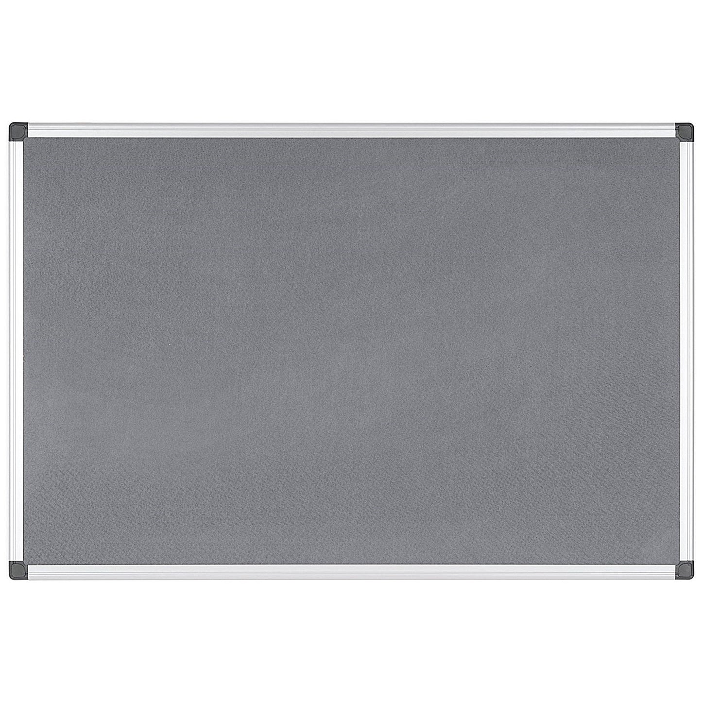 Bi-Office Earth Executive Felt Notice Board Oak Gry 120x90cm Easy2Order : BQ35470