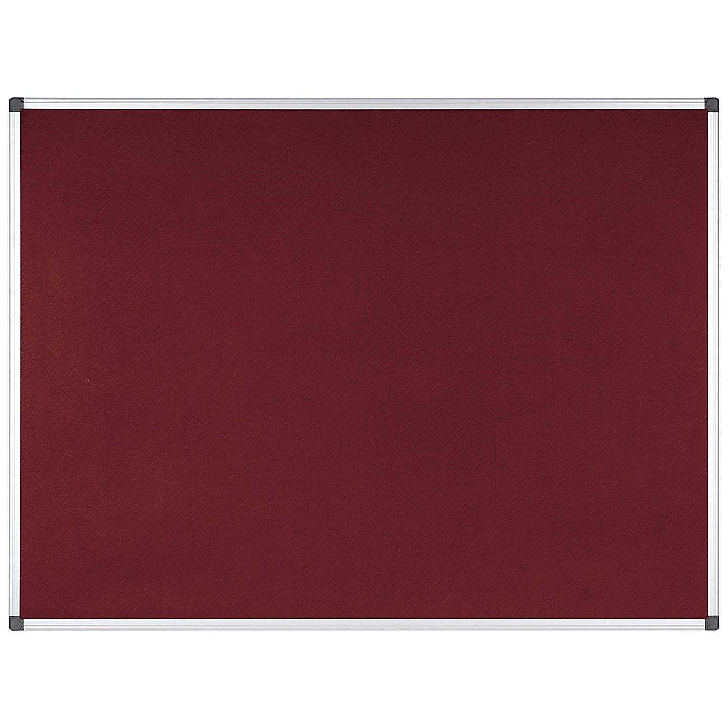 Bi-Office Noticeboard 1200x900mm Burgundy Easy2Order : BQ35533