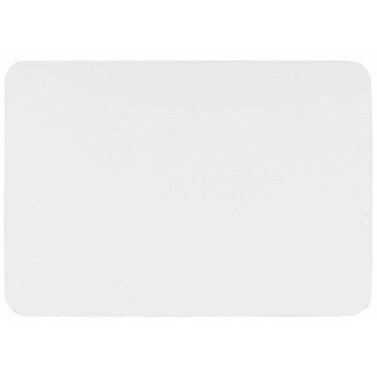 Bi-Office Frameless Non-Magnetic Double Sided Plain Whiteboard, A3, Pack of 6 Easy2Order : BQ46397