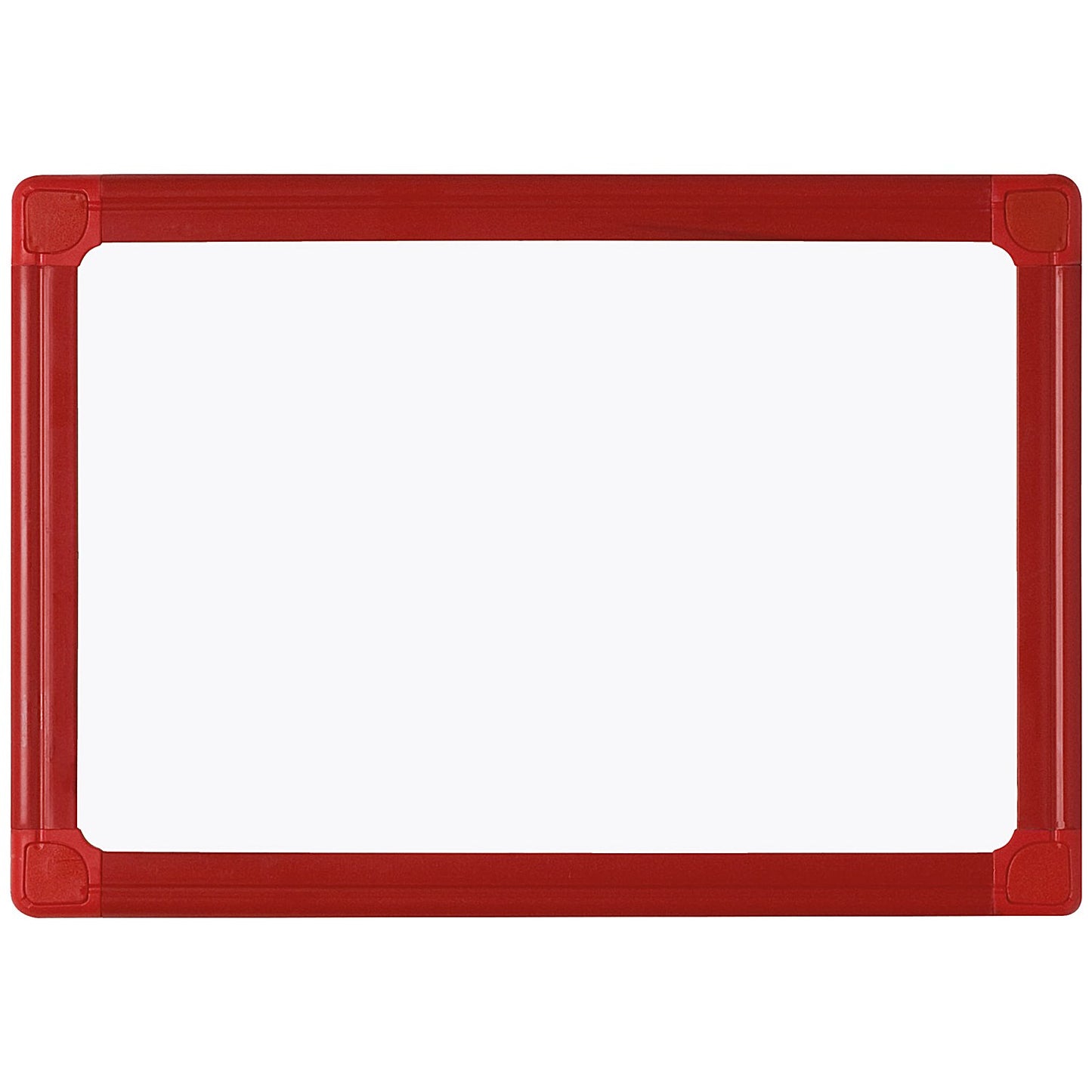 Bi-Office Portable Whiteboard, Red Frame, 210x300mm