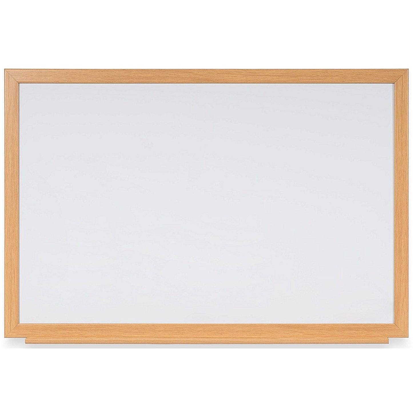 Bi-Office Earth Prime Non-Magnetic Whiteboard, Oak MDF Frame, 1200x900mm Easy2Order : BQ46546
