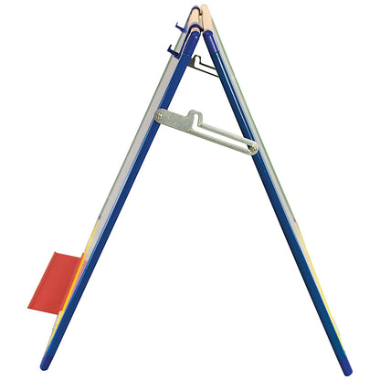 Bi-Office Magnetic Whiteboard, Brightly Coloured Plastic Frame, 600x450mm
