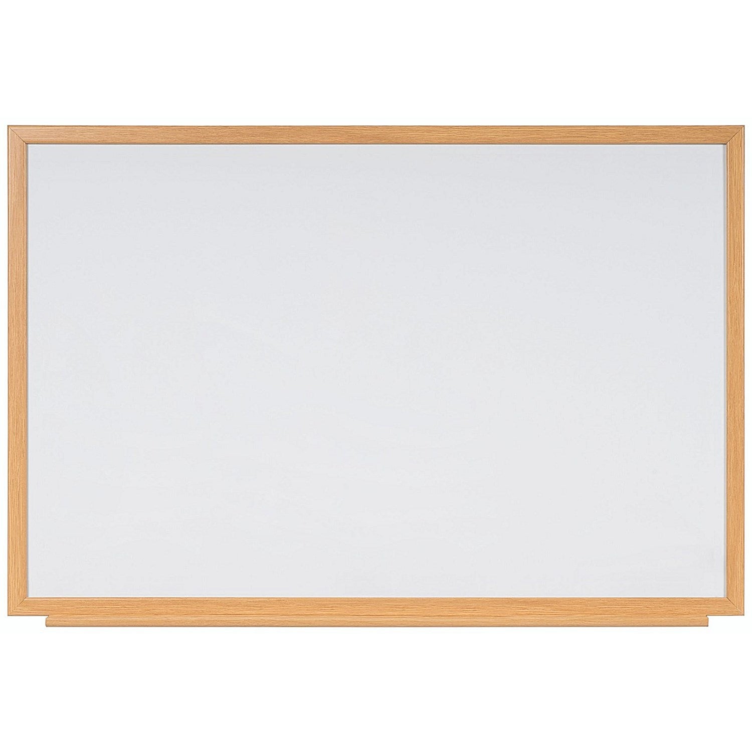 Bi-Office Earth Executive Non-Magnetic Whiteboard, Oak MDF Frame, 900x600mm Easy2Order : BQ46994