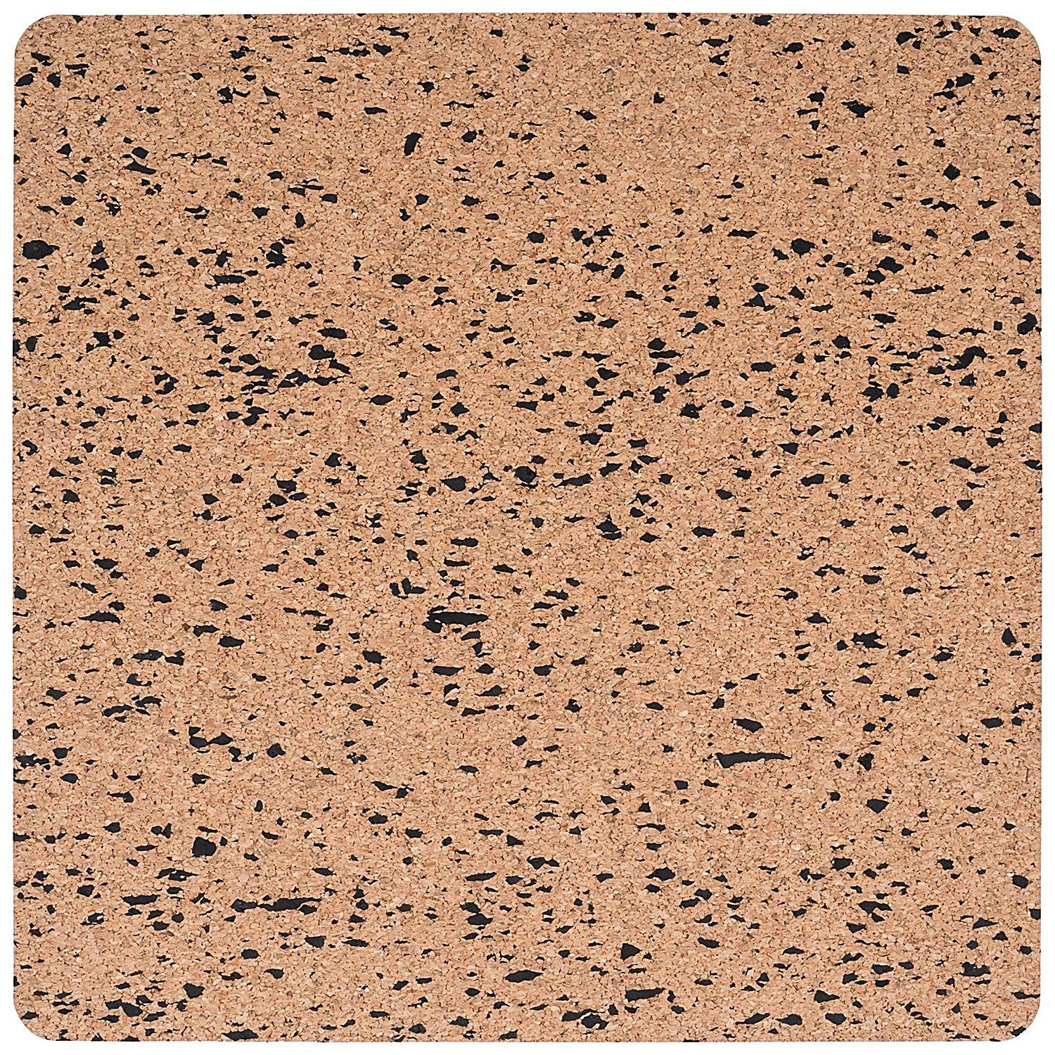 Bi-Office Eco Frameless Square Board Double-Sided Cork/Black Eva 45x45cm Easy2Order : BQ47031