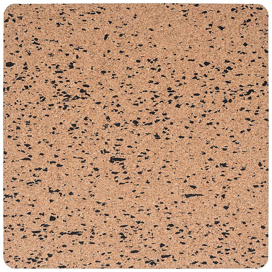 Bi-Office Eco Frameless Square Board Double-Sided Cork/Black Eva 45x45cm Easy2Order : BQ47031