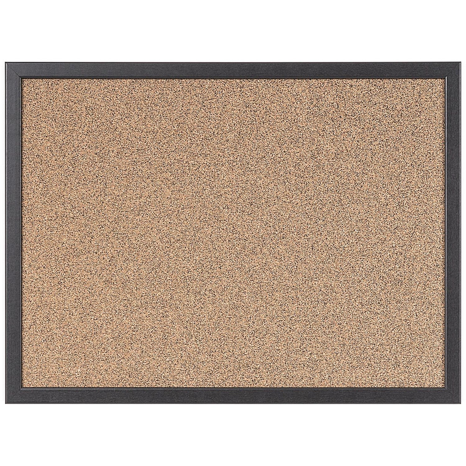 Bi-Office Essentials Techcork Noticeboard, 600x450mm, Black Wooden Frame Easy2Order : BQ47091