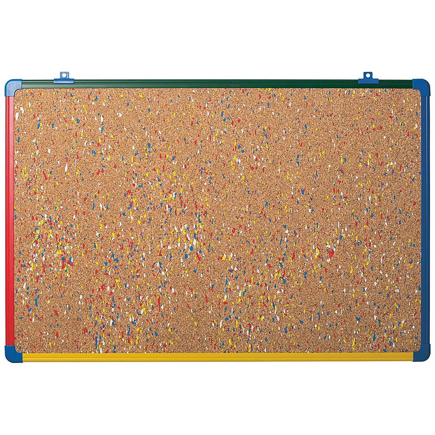 Bi-Office Schoolmate Noticeboard, 600x450mm, Multicoloured Frame Easy2Order : BQ47966